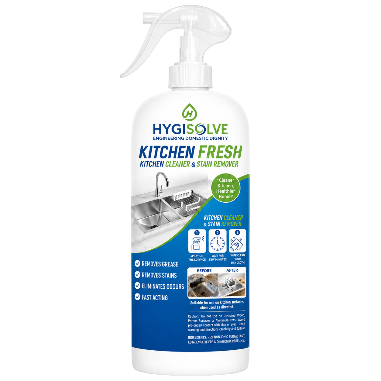 HYGISOLVE Kitchen Fresh