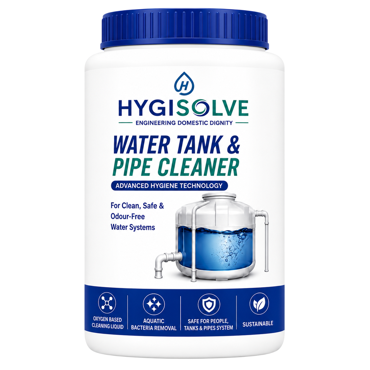 HYGISOLVE Water Tank & Pipe Cleaner